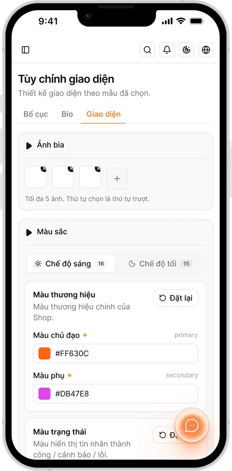 Tạo trang hoàn tiền theo thương hiệu riêng